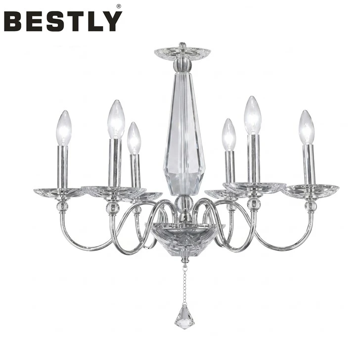 Lampa siogairlín Chandelier Nua-Aimseartha Coitianta