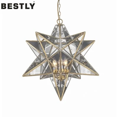 Lampa Brilliant Star Clear Glass Pendant
