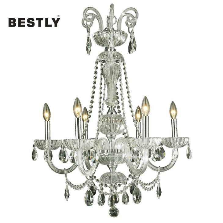 Stíl Dheartha na Traidisiún Eorpaí - Crystal Chandelier